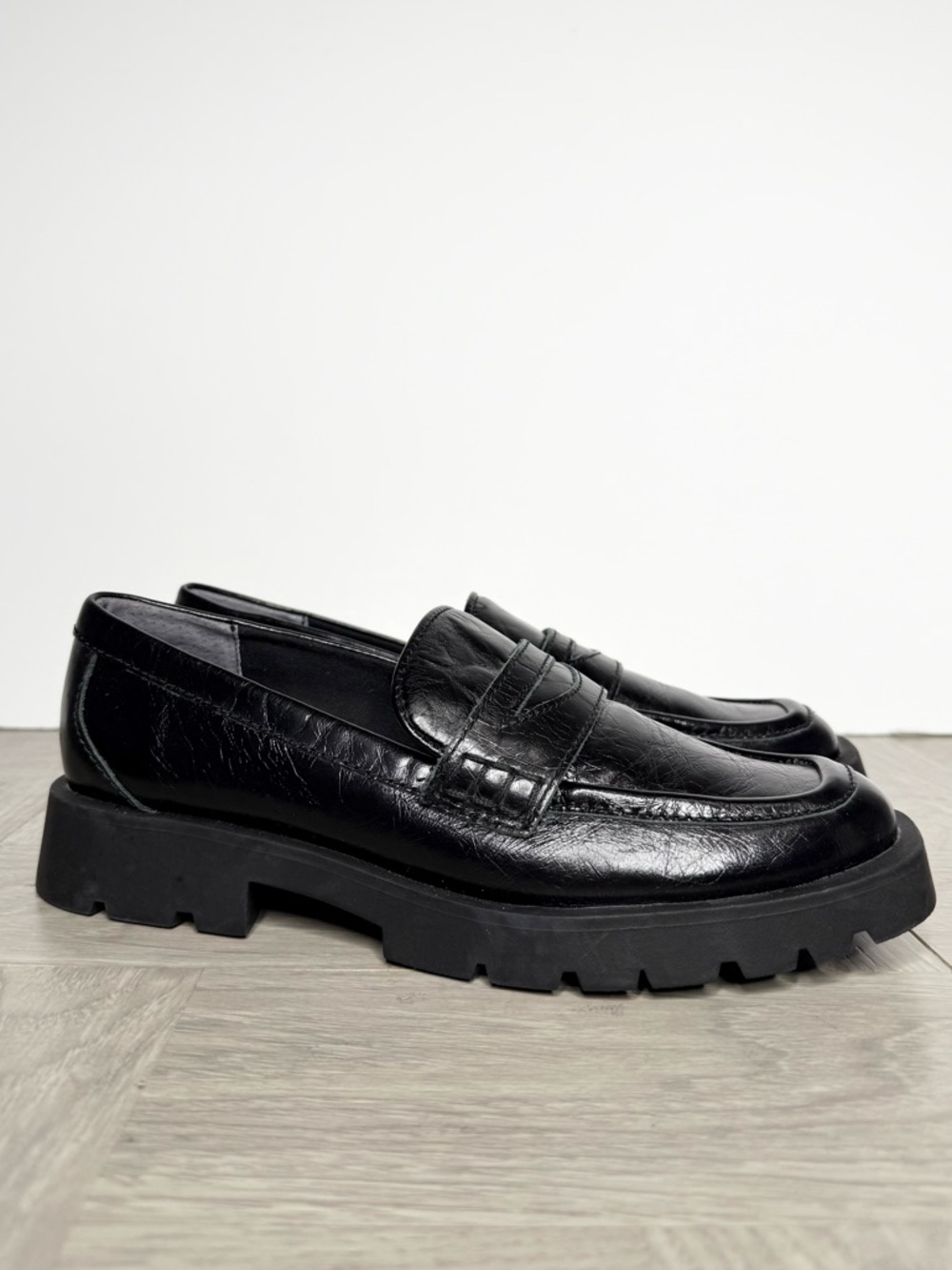 Dolce Vita Elias Black Leather Loafer 8